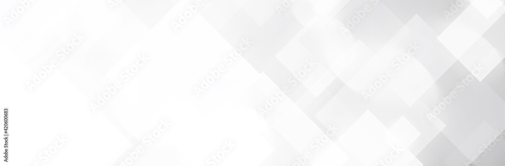 Aufkleber abstract white background. geometric square pattern. bright gray backdrop. neutral calm vector illus