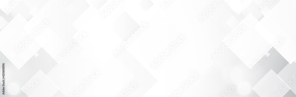 Aufkleber abstract white background. geometric square pattern. bright gray backdrop. neutral calm vector illus