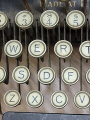 typewriter keys