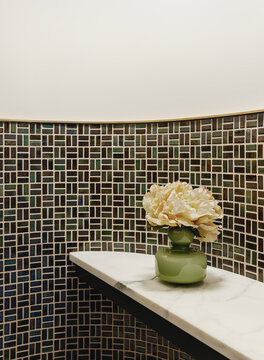 Powder room details