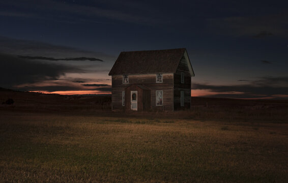 night on the prairie