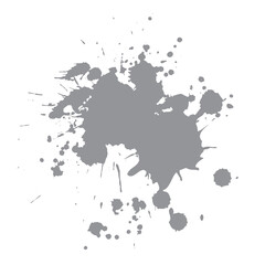 Obraz na płótnie Canvas Color ink splashes. Grunge splatters. Abstract background. Grunge text banners