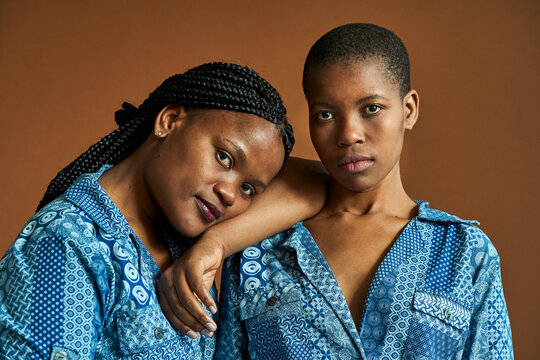 Portrait of African sisters