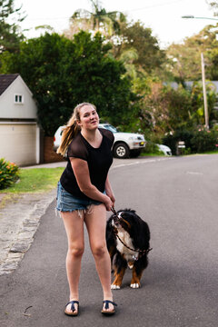 walking the dog