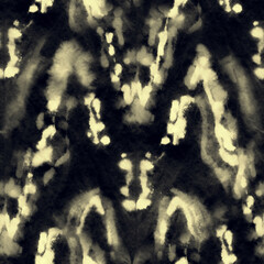 Seamless black animal print paper fabric