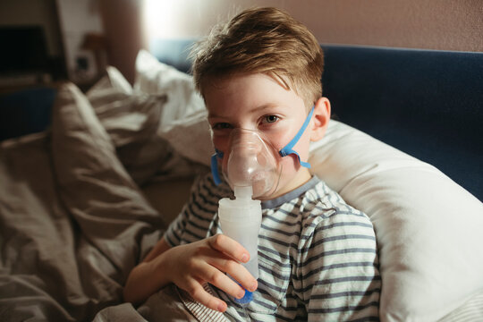 A sick little boy.