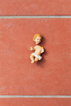 jesus child with broken head