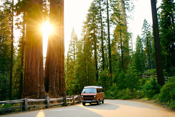 camper van California road trip