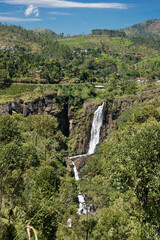 Devon Falls, Hill Country, Sri Lanka