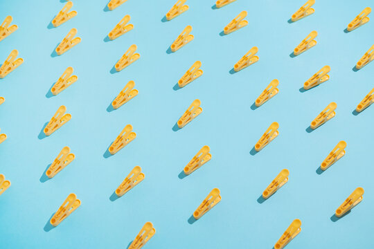 Yellow Clothespin / Clothes Peg