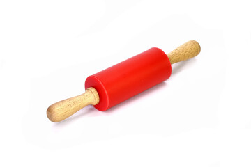 Rolling pin isolated on white background