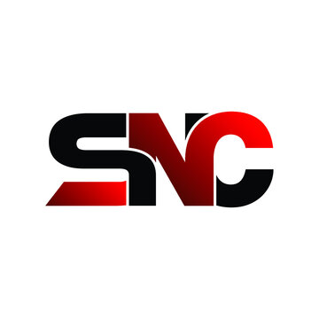 SNC letter monogram logo design vector