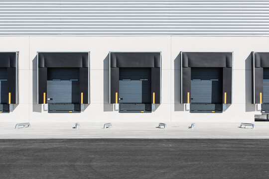 Empty Loading Dock Bays