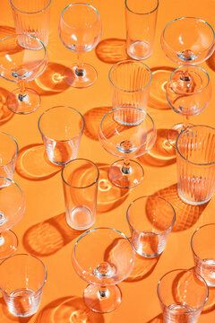 Various Glass / crystal -cups / glassware