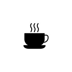 Coffe cup icon vector for computer, web and mobile appp