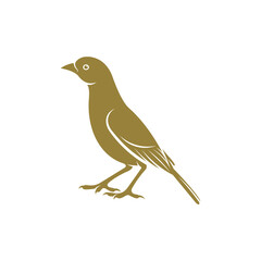 Lark bird design vector illustration, Creative Lark bird logo design concepts template, icon symbol