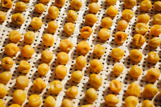 Salted Plums, called Ume Boshi on the Flat Colander