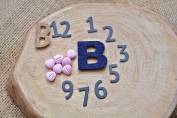 Vitamin B complex consists of 8 types of vitamin B B1 thiamine B2 riboflavin B3 niacin B5...