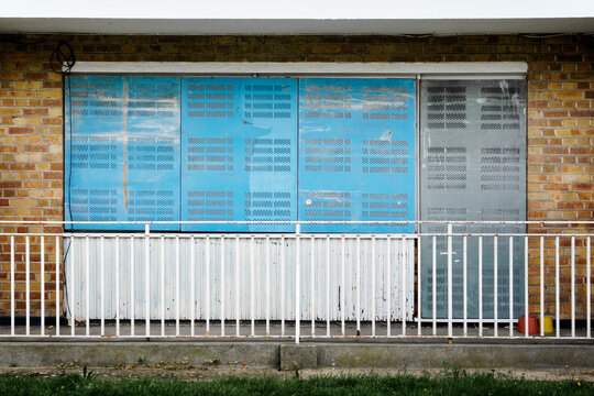 Boarded Up Home