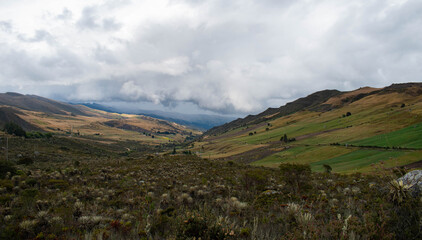 landscape with mountains