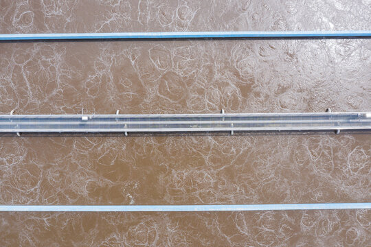 Water Purification Plant from Above