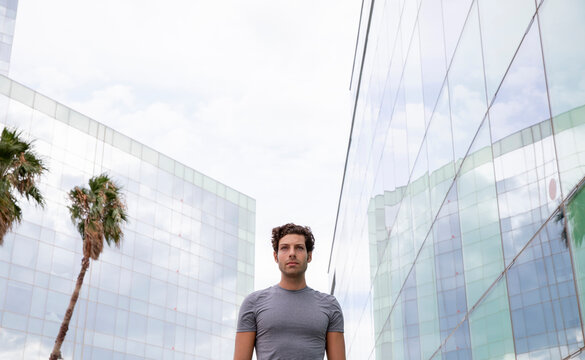 Young Athlete Resting After Training