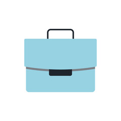 Business Briefcase, suitcase icon in color icon, isolated on white background 