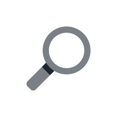 Search on internet icon in color icon, isolated on white background 