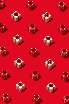Christmas presents holiday background