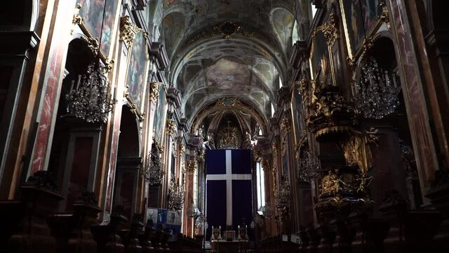 Interior View of Sankt Pölten Cathedral (Sankt Poelten), Austria