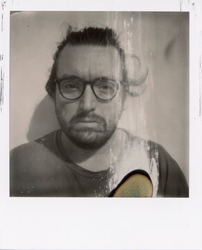 a polaroid experimental portrait