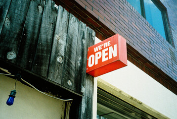 We're Open