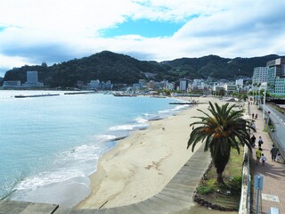 the Atami Sun Beach in shizuoka, Japan