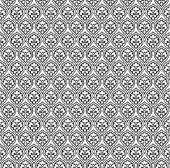 Seamless geometric pattern. Textile fabric print. 