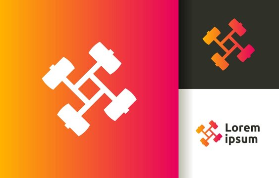 Hammer construction logo company, logo vector template design. Ready to use, easy for edit.