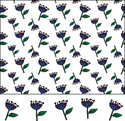 pattern with bright colors on a white background vector illustration