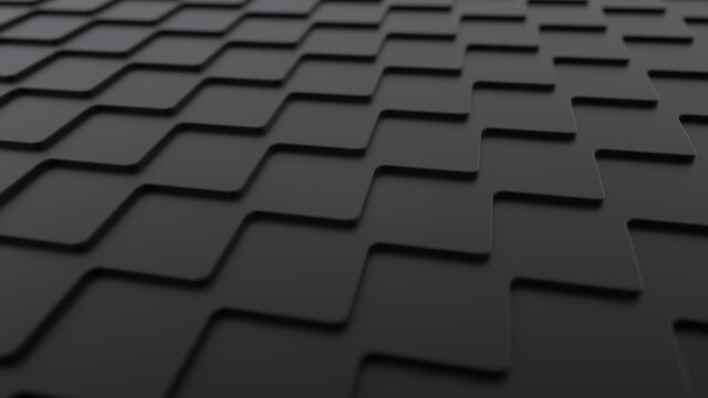 Abstract black dark background 3D pattern for your wallpaper