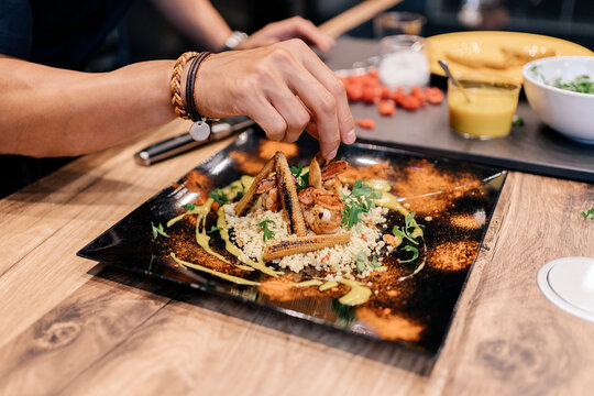 Delicious Meal Closeup