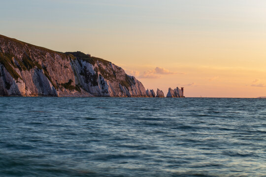 Sunset at Isle of Wight