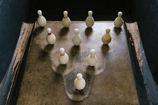 Vintage Bowling Pins
