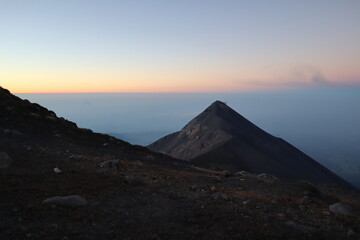 Volcabo in the early morning