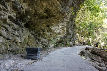 Cave tourist spot called Goa Selarong
