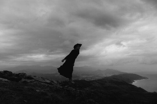witch in the forest.