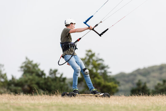 ATB Kiteboarding on land
