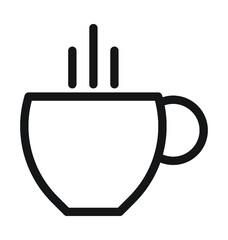 Tea Line Vector Icon