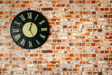 Clock on a wall