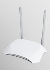 Wireless router mockup 5G network device