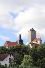Aufseß in der Fränkischen Schweiz Franken Dorf und Burg