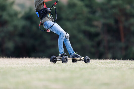 Land Kiteboarding Sport