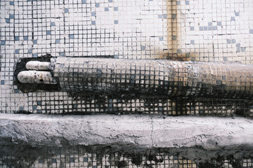 old water pipe